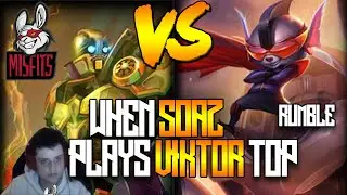 When sOAZ Plays Klepto Viktor vs Rumble Top Master Full Game