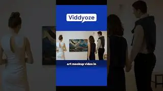 Create a professional canvas mockup video with Viddyoze 🖼️ #artist #mockup