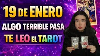 Lunes 19 de enero ‼️🚨 3 cosas que viviras ‼️ TE LEO EL TAROT