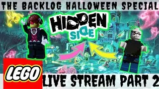 Building LEGO HIDDEN SIDE Sets | THE BACKLOG Halloween Special - PART TWO