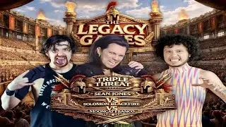 NBW (The Legacy Games) (Triple Threat) Sean Jones vs Solomon Blackfire vs Mooncat Franco