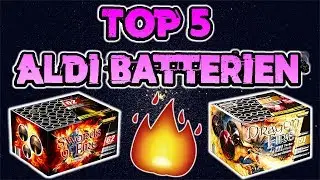 TOP 5 ALDI FEUERWERK BATTERIEN | Silvester2k