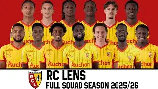 RC Lens Full Squad Season 2025/26 | Ligue 1 25/26