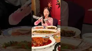 I spent over a hundred yuan to go to the local fusion cuisine next to the Peace Hotel whic