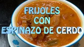 COMO PREPARAR  Frijoles con Espinazo de Cerdo #recetasyicaos #recetas #cocina #comida #Food #recipe