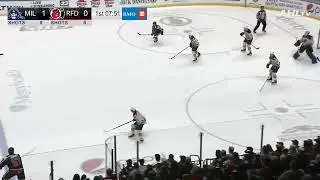 Few big saves from Devin Cooley&rsquo;s 45 save win on Saturday night. #GetBetter
