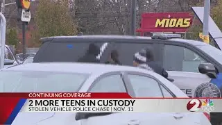 2 more teens in custody after multi-city police chase