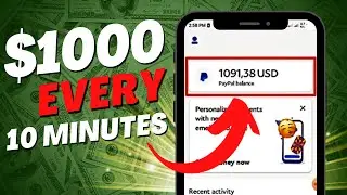 Earn $1000 Free PayPal Money In Just 10 Minutes 🔥🔥 | Make Money Online 2023