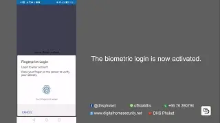 Biometric set up for Paradox Insite Gold Application