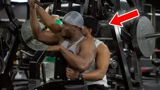 6 GUYS 1 GYM WENT LIKE THIS....