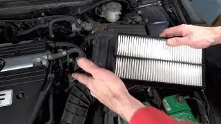 How To Change Air Filter On 2003-2007 Honda Accord