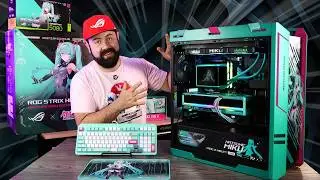 5500USD por TODA tu PC GAMER con HATSUNE MIKU!! ¿Lo pagarías? está INCREIBLE y PODEROSA