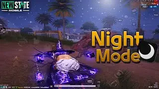 NIGHT MODE 🔥 Solo Vs Squad GAMEPLAY ! PUBG NEW STATE MOBILE