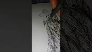 SPEEDDRAW - DARK ART - The Doctor #blackandwhite #speeddraw #inking #darkarts #art #fypシ #games