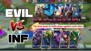 The Best Team In India (EVIL ESPORTS) Faces (INF ESPORTS) In Rank Match Who Wins ? Find Out !!