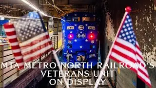 MTA Metro-North Railroad's Veterans Unit On Display