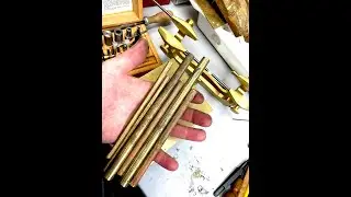 #038 New bearing to a 250 year-old Tallcase / longcase clock mechanism using traditional materials.