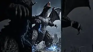 Dragon transform into a Kaiju dragon 😱 #shorts #ai #aitransformation #shortsfeed