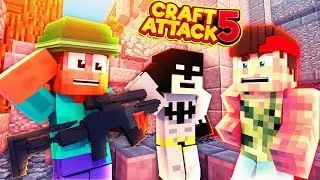 Wir sind REWI'S Söldner! - CraftAttack 5 #15 mit Rewi, GTime & MOOO