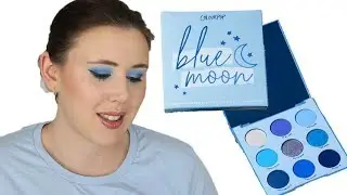 Colourpop Blue Moon Palette | Look, Swatches & First Impressions