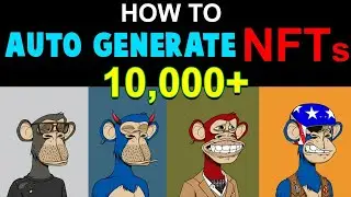 Generate NFT art with the NO CODE TOOL | Free 2022 NFT GENERATOR