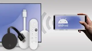 Трансляция экрана на локальное или удаленное устройство Chromecast (Wi-Fi, Интернет, 4G, 5G, LTE)