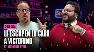 LE ESCUPEN LA CARA A VICTORINO 