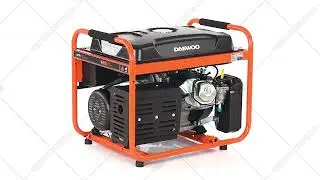 Бензиновый генератор Daewoo GDA 6500E 3D обзор.