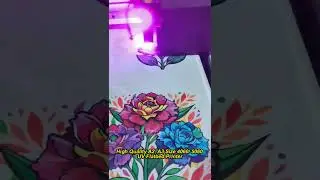 T-Shirt Garment A3 DTG Multifunctional T-shirts Printer#dtgprinter #printeruv #printingequipment