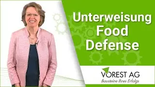 Food Defense Unterweisung online - Produktschutz Lebensmittel