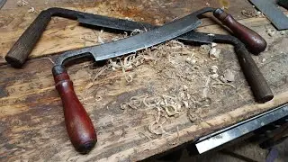 Tuning up a Vintage Pexto Drawknife!