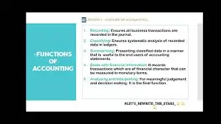 LESSON 1 - NATURE OF ACCOUNTING [ INTRODUCTION ]