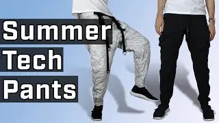 Lightweight Tech Pants REVIEW || Cloudburst + Riot Division