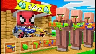 ZENGİN VS FAKİR ASKER MADEN YARIŞI🪖🔫- KURT ADAM OKUL Minecraft