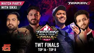 🔴LIVE: TWT FINALS 2024 | LAST DAY | TOP 16 & TOP 8 - Tekken 8