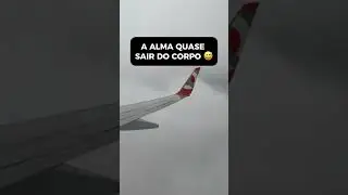 Viajar &eacute; bom at&eacute; ter uma mega turbul&ecirc;ncia #viagem #travel #nordeste #natal #avi&atilde;o #turbulencia