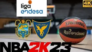 [LIGA ENDESA 2022/2023] Lenovo Tenerife vs UCAM Murcia (SIMULACI&Oacute;N)  NBA2K23 [4K]