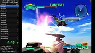Zoids Battle Legends Empire Story Speedrun Former WR 51:08.29