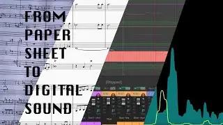 From paper sheet to digital sound