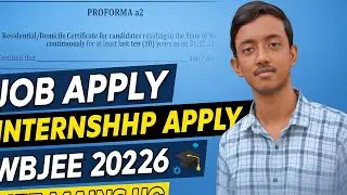 ​🚀 JOB/INTERNSHIP+WBJEE,NEET,JEE 26: The ULTIMATE Guide for Students & Grads | Domicile certificate 