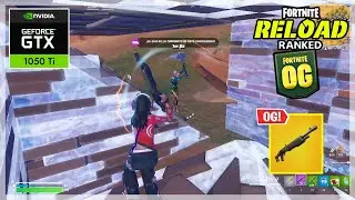 Fortnite Reload | Ranked Solo vs Squad | [GTX 1050 Ti] 144 Hz Gameplay 🔥