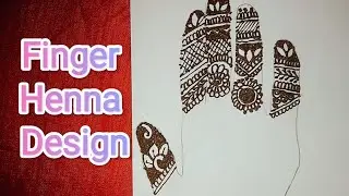 Finger mehandi design