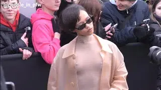 Taylor Russell [Escape Room] - Loewe Menswear Fall-Winter 23/24 fashion show in Paris - 21.01.2023