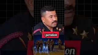 when he saw militant😯 #indianarmy #soldier #podcast #viral #shorts