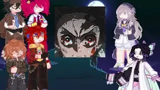 Fandoms react to tanjiro | Giyuu | demon slayer | MHA BNHA | Gacha Life 2