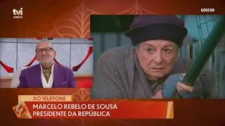 Marcelo Rebelo de Sousa recorda Eunice: «Tinha uma grande vida dentro dela» | Goucha