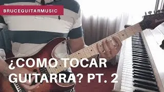 Lección básica N° 2 de guitarra eléctrica