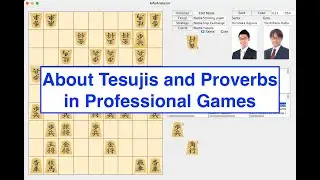 Shogi Tips: About Tesujis and Proverbs in Professional Games