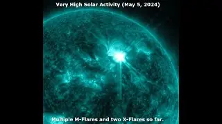 Very High Solar Activity (5/5/2024) - SolarHam.com