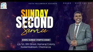 🔴ஞாயிறு இரண்டு ஆராதனை 18-01-2026 #sundayservice #prayer #prismlivestudio #kodambakkam #ffc